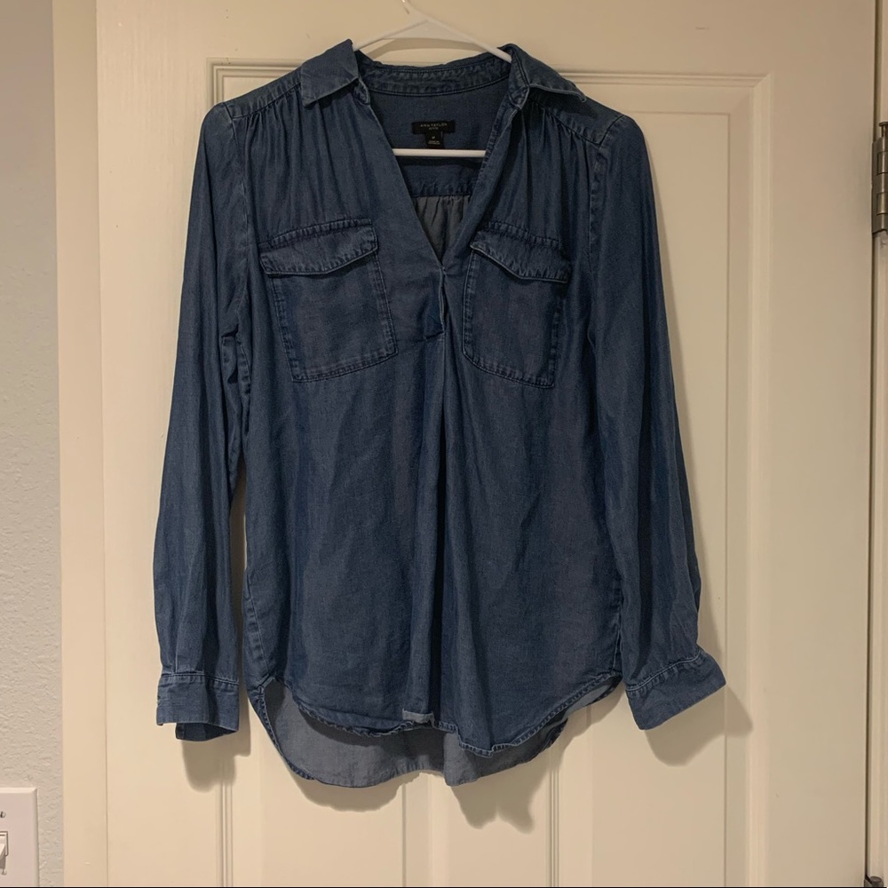 Ann Taylor Denim Top